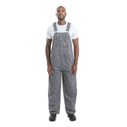 Berne Heritage Unlined Hickory Stripe Bib Overalls - Hickory Stripe - 36 x 30