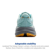 Brooks Cascadia 19 Trail Running Shoes for Women - Clearwater/Grey/Apricot - 9M