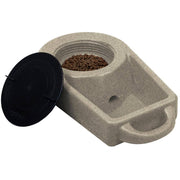 Dakota 283 Dine N Dash Feeding System with Dakota Guard Antimicrobial, Portable Pet Bowl, 2.5 Gallon Water Capacity, 8-Inch Twist Lid, Coyote Granite, D2-AM-DD-COY