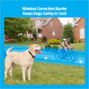 Premier Pet GIF00-16917 1/2 Acre Adjustable Wireless Fence - Black