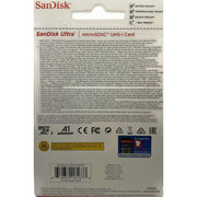 SanDisk Ultra 128GB microSDXC Memory Card, Class 10, UHS-I, A1 App Performance, 120MB/s Read Speed, Without Adapter