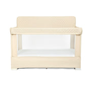 Baby Delight BD06190 Lunaire Full Size Mesh Infant Crib & Playard, Organic Oat
