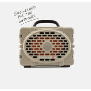 Turtlebox Audio Original Gen 3 Outdoor Bluetooth Speaker, Rugged Waterproof, Ultra-Loud 120dB, Tan/Black