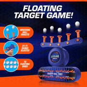 USA Toyz AstroShot Zero GS Foam Blaster Set with Floating Ball and Flip Targets, Nerf Compatible, Multi Color, UT-ASZEGS-MUL