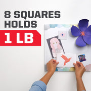 3M Scotch Removable Double-Sided Mounting Squares, Pre-Cut Foam Tabs, Clear, 0.45 in x 0.45 in, Pack of 432