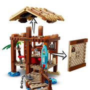 LEGO 75636 ONE Piece Windmill Village Hut Building Blocks - Pretend Play Building Toy for Boys & Girls, Ages 8+ - Toy Figures & Playset for Anime Fans - Gift Idea for Birthdays - 75636