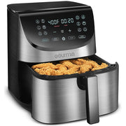 Gourmia GAF856 8 Quart Stainless Steel Digital Fryer with Guided Cooking - Black