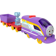 Fisher-Price Thomas & Friends Talking Kana Motorized Toy Train Engine with Phrases and Sounds, Includes Cargo Cars, Preschool Ages 3+