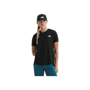 The North Face Womens Flex Short Sleeve Tee, Moisture Wicking FlashDry Fabric, TNF Black, Medium, NF0A8BRRJK3