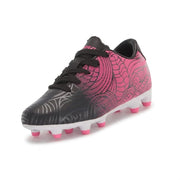 Vizari Cali FG Youth Soccer Cleats, Firm Ground, Black Pink, Size 2, VZSE93273Y
