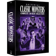 Universal Classic Monsters 30-Film DVD Collection, Horror Drama Comedy Thriller Science Fiction Suspense