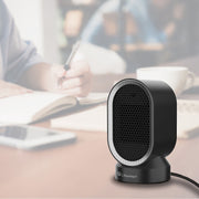 Lifesmart HTFN1283 600-Watt Personal Electric Space Heater - Black/Gray