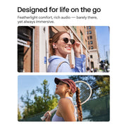 Shokz OpenDots ONE True Wireless Earbuds, Open-Ear Design, Dolby Audio with Bassphere Technology, Gray, 40-Hour Battery Life, IP54 Water Resistant, Bluetooth V5.4, E310-ST-GY-US-3