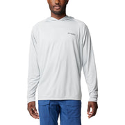 Columbia PFG Solar Stream Hoodie for Men - Cool Grey - S