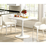 LTTROMAT White Square Dining Table