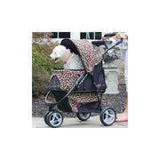 Gen7Pets G2340GN Promenade Pet Stroller, Gold Nugget Black and Gold