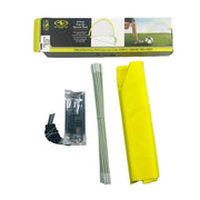 Athletic Works 544.1956373 Portable Pop up Soccer Net with Carry Bag 6ft Yellow and Black