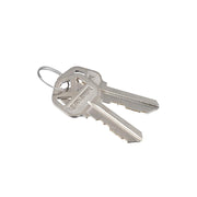 660 Series Single Cylinder Satin Nickel Deadbolt Featuring SmartKey
