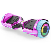 Jetson JRAVE-PNK Rave Extreme-terrain Hoverboard with cosmic Light-up wheels