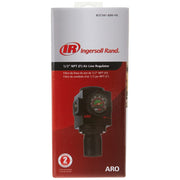 Ingersoll Rand 2000 Series Air Line Regulator, Aluminum, 1/2 in NPT, 210 CFM, 0-140 PSI, R37341-600-VS