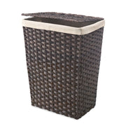 Whitmor Rattique Hamper W/Liner & Lid