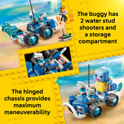 LEGO Pokmon SMART Play Trainer's Buggy Adventure with Posable Squirtle Figure, Interactive Building Toy, 320 Pieces, Ages 7+, 72156