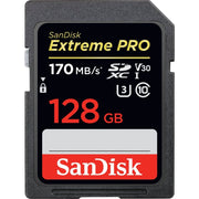 SanDisk SDSDXXY-128G-ANCIN Extreme 128GB SDXC UHS-I Memory Card