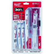 Milwaukee 49-22-1129 12-Piece Ultimate Demolition Sawzall Blade Set