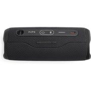 JBL JBLFLIP6BLKAM Flip 6 Portable Bluetooth Speaker powerful sound and deep bass IPX7 waterproof 12 hours of playtime arty Boost for multiple speaker pairing speaker for home outdoor and travel Black