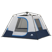 Ozark Trail 30967 8' x 7' 4-Person Instant Cabin Tent with LED Lighted Hub, 19 lbs