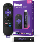 Streaming Stick HD 2025, HD Streaming Device for TV with Voice Remote, Portable Black Design