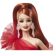 Barbie 2024 Holiday Dolls, Plaid Gown with Red Bow - Seasonal Collector Gift