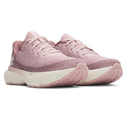 Under Armour Women's Infinite Running Shoes, Responsive UA HOVR Cushioning, Breathable Knit Upper, Durable Rubber Outsole, Neutral Support, Tourmaline Pink/Maroon Mist/Summit White, 8.5