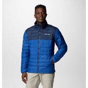 Columbia 208696 Powder Lite II Jacket - Mountain Blue/Collegiate Navy - L