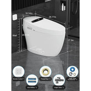 Vipbear Smart Toilet with Heated Seat and Night Light