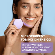 Foreo Bear 2 Go Microcurrent Facial Device, Travel-Friendly, Anti Aging, Face Sculpting, Instant Full Face Lift, Firming and Contouring, Lavender, F1825