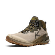KEEN Men's Zionic NXT Mid Waterproof Hiking Boots, Brindle/Lemon Curry, 11, 1031254