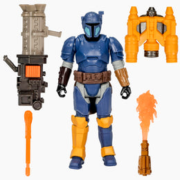 Hasbro Star Wars Epic Hero Series Paz Vizsla 4-Inch Action Figure with Jetpack, Flamethrower, Projectile Launcher, Beskar Armor, 4 Accessories G0138