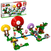 LEGO 71368 Super Mario Toad's Treasure Hunt Expansion Set Toad Building Toy for Kids, 464 Pieces