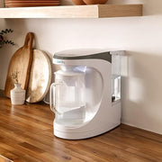 AquaTru Carafe Countertop Water Purifier System with 4-Stage Reverse Osmosis and Alkaline Mineral Boost, White, 64 oz Glass Carafe, 14x7.5x13 in, AT100ATA01