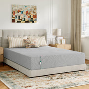 Novilla Atease Full Size Medium Gel Memory Foam Mattress, 8 Inch, Reversible Firmness, Removable Washable Cover