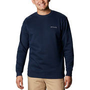 Columbia Hart Mountain II Crew Fleece Sweatshirt - Collegiate Navy - M
