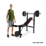 Cap FMS-CS90 Strength Adjustable Standard Combo Weight Benches