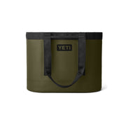 YETI Camino 50 Carryall Tote Bag, Waterproof ThickSkin Shell, Deployable Dividers, Olive