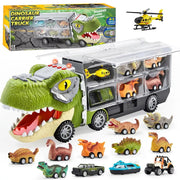 Joyfy 13 in 1 Dinosaur Truck Toys for Kids