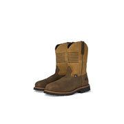 Thorogood Western Wellington Waterproof Composite Toe Work Boots for Men, Brown, Full-Grain Leather, Slip-Resistant Outsole, 11in, 804-4338