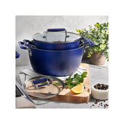 Granitestone Nesting Aluminum Dishwasher Safe Non-Stick Stockpot - BLUE ONE SIZE
