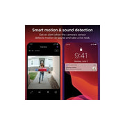 Roku DB1000R Wire-Free Video Doorbell & Chime SE with Motion & Sound Detection