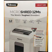 Fellowes 4630001 microshred paper Shredder 12ms