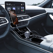 Anker Nano 75W Retractable USB-C Car Charger, 45W Built-In Cable, 30W USB-C Port, Gray